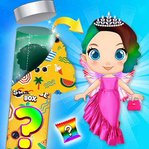 Color Reveal Doll Spiel