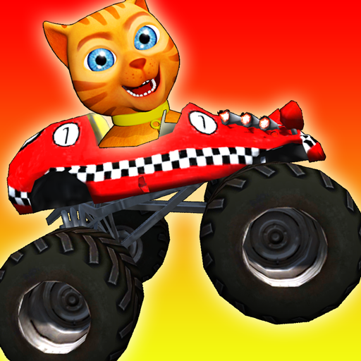 Cat Race Car Extreme Driving.