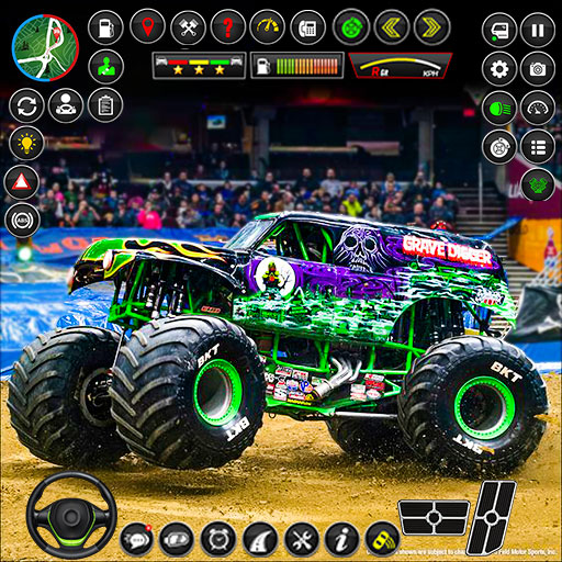 acrobazia del monster truck