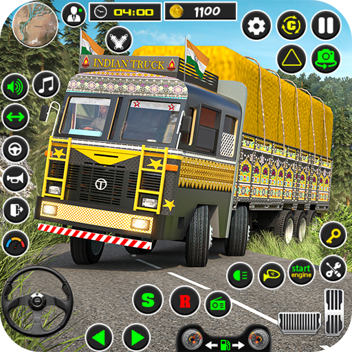 Vero carico camion gioco 3d