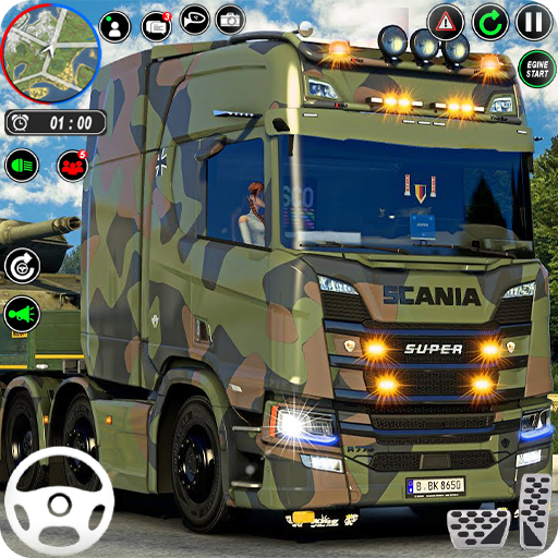 Tentara Truk Muatan Simulator